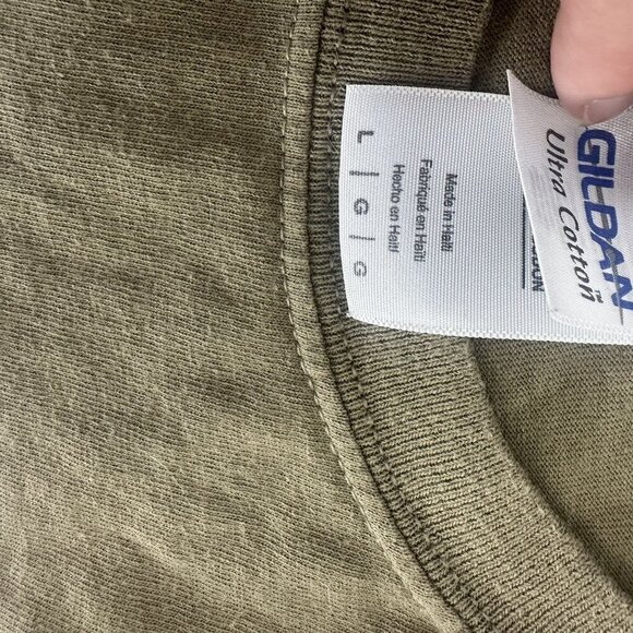 Kartchner Caverns State Park T-Shirt L Gildan Ultra Cotton Olive Green Large - Picture 3 of 4